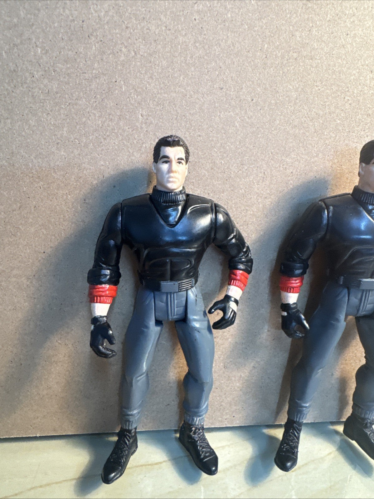 Vintage Transforming Bruce Wayne Action Figure - Batman - Kenner DC Comics X 2