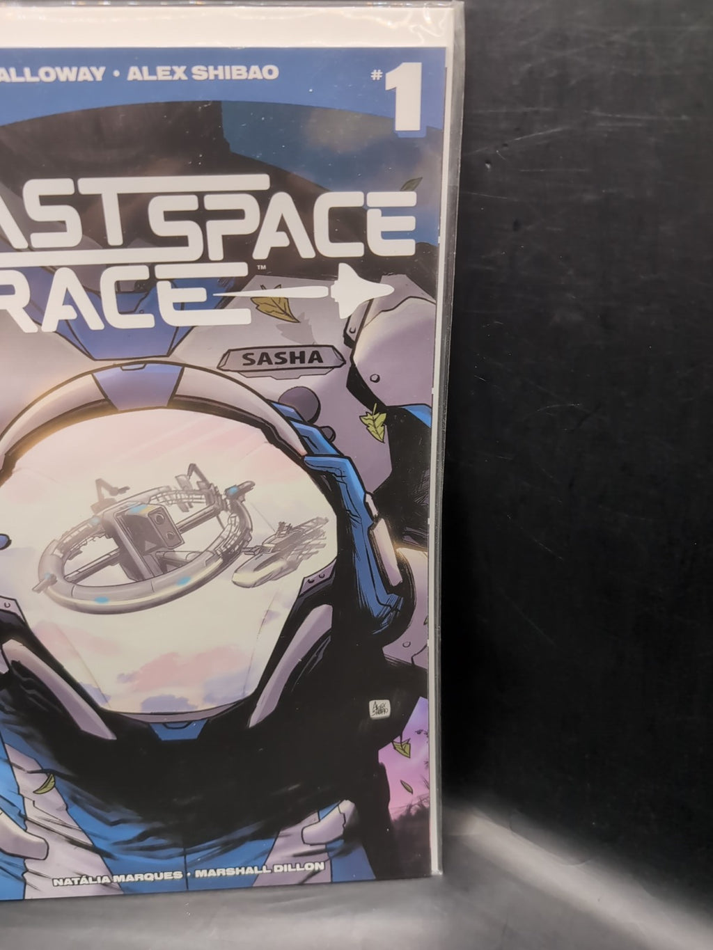 THE LAST SPACE RACE #1 AFTER SHOCK COMICS 2018 BAGGED & BOARDED