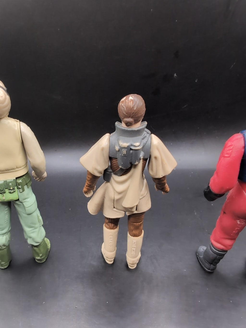 3 X Vintage Kenner  Star Wars Figures Prune Face, Nine Numb & Princess Leia...