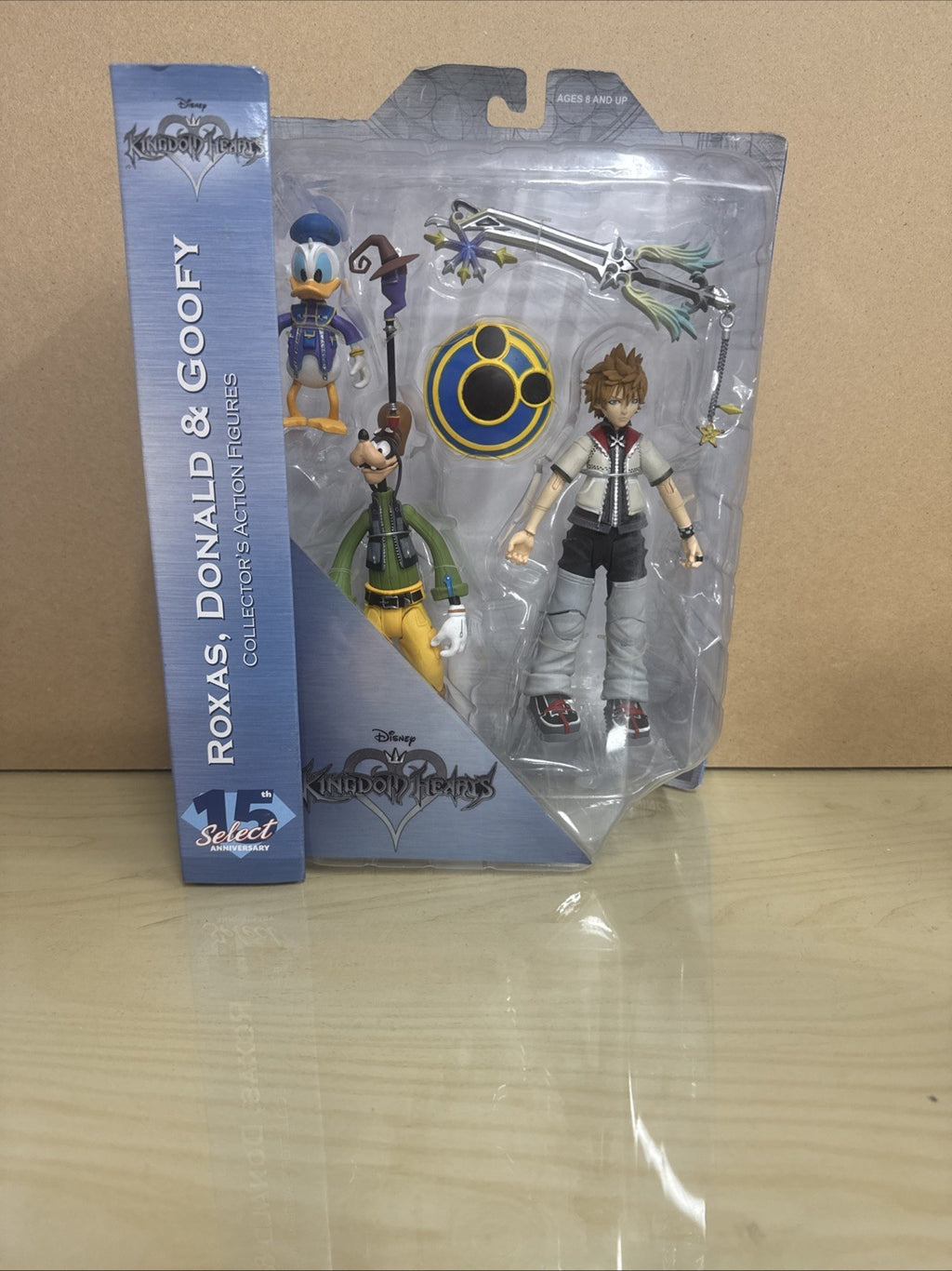 Diamond Select Disney Kingdom of Hearts Roxas Donald & Goofy Figures