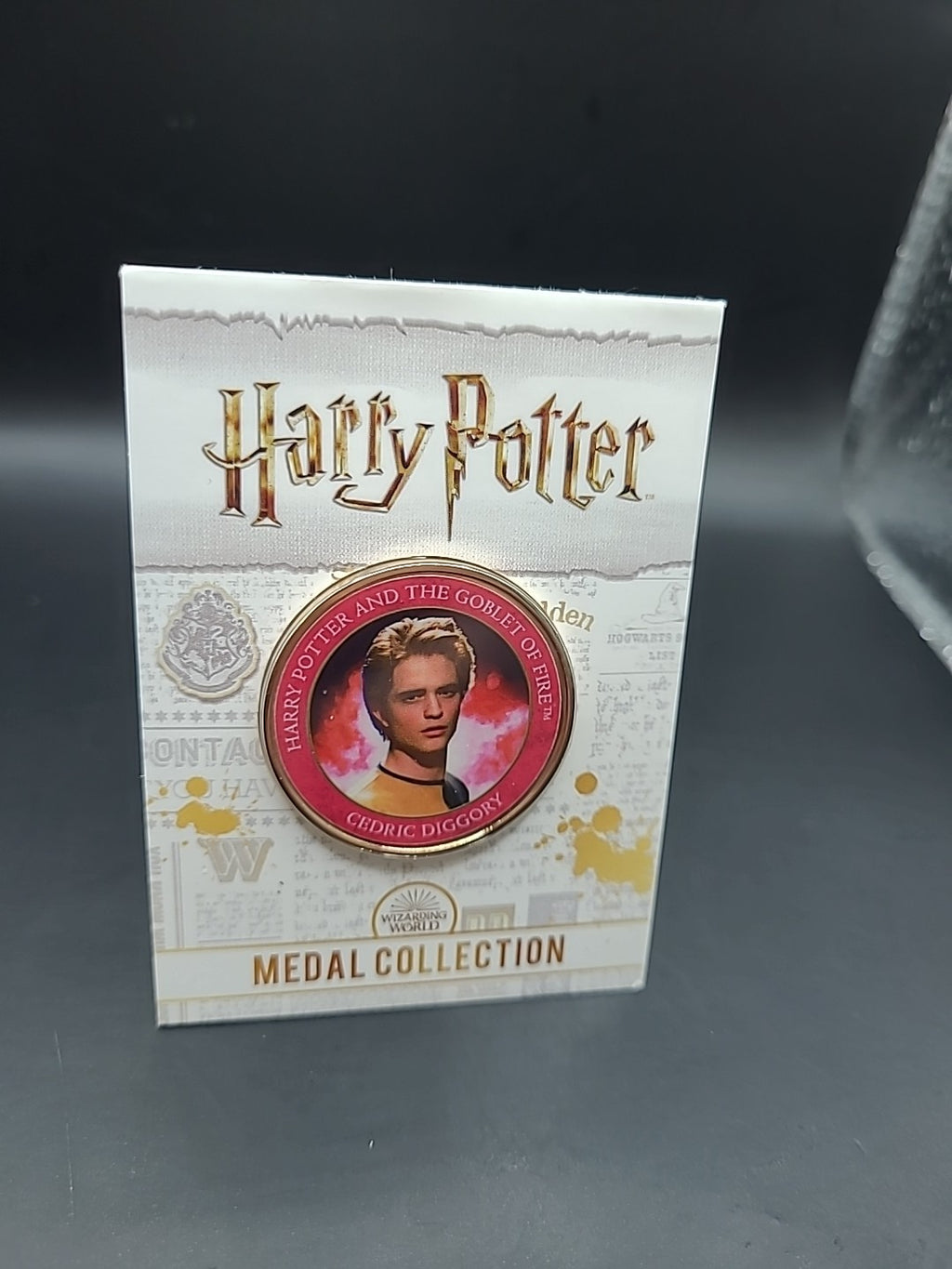 RARE HARRY POTTER MEDAL COIN GOBLET OF FIRE CEDRIC DIGGORY ROBERT PATTINSON