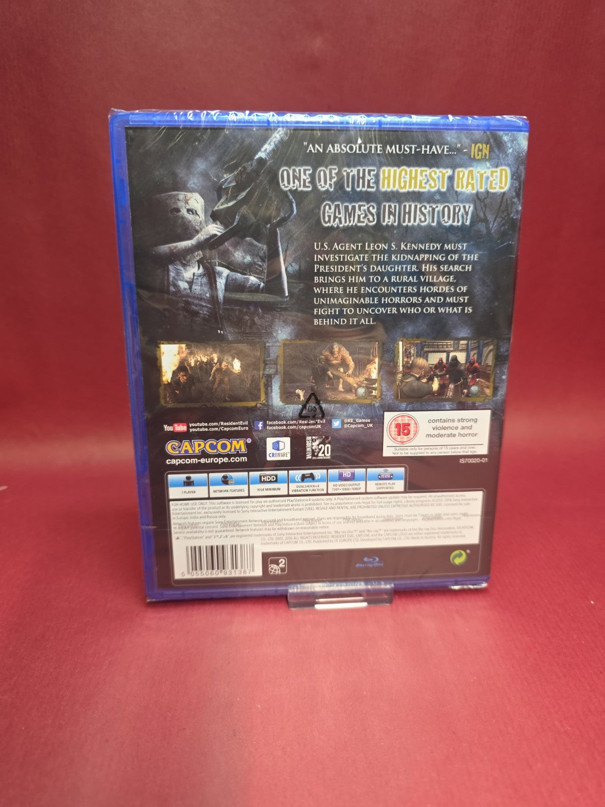 Resident Evil 4 (Sony PlayStation 4, 2016)