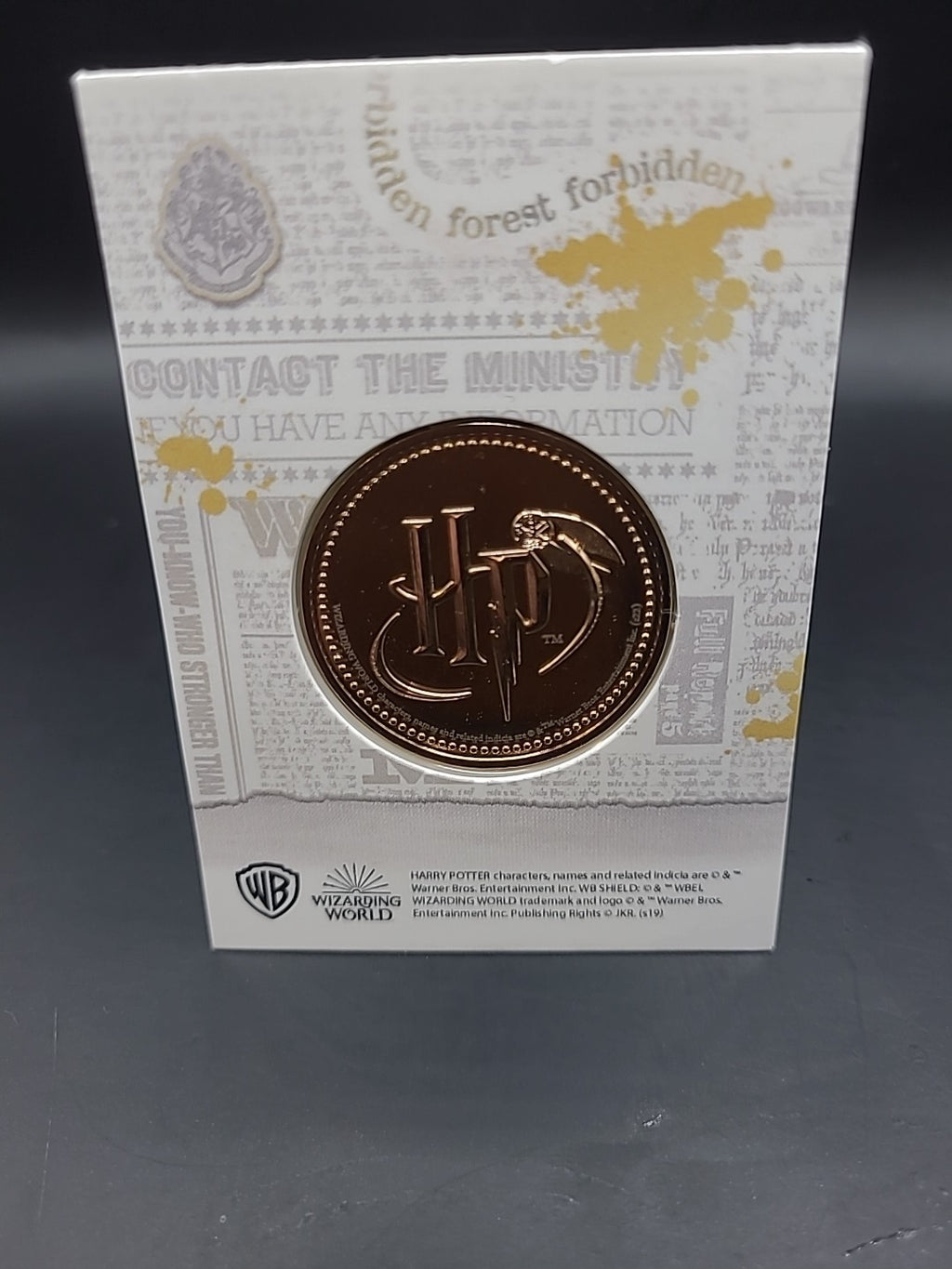 Harry Potter medal collection - Malfoy’s Owl Collector Medal