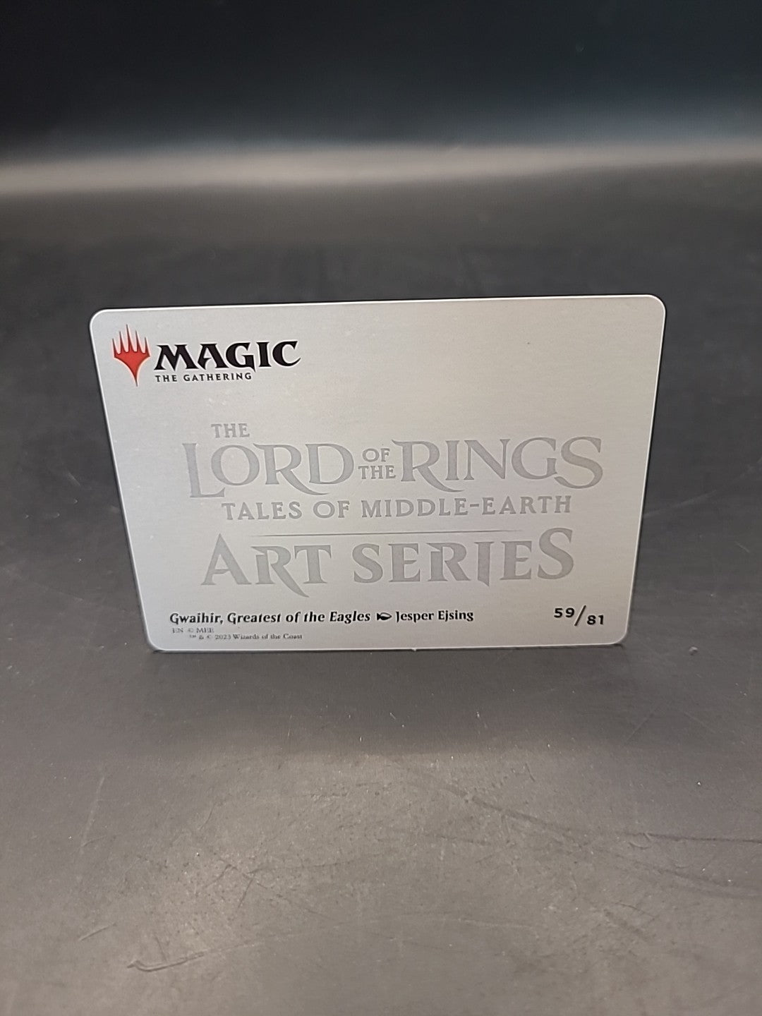 1x Art Series (59/81) - Gwaihir, Greatest of the Eagles MTG The Lord of the Ring