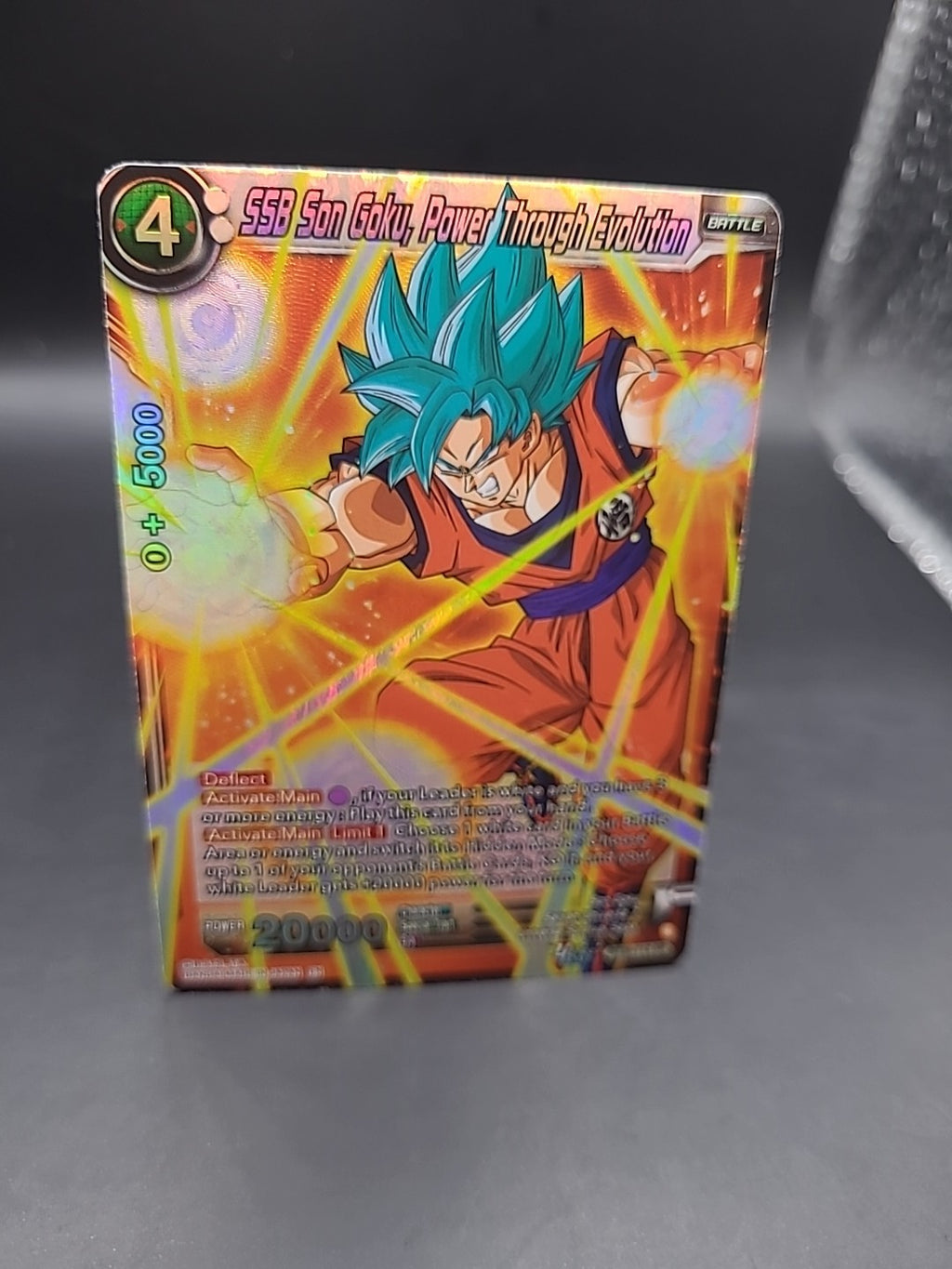 SSB Son Goku, Power Through Evolution BT28-112 SR - Dragon Ball Super Card Game