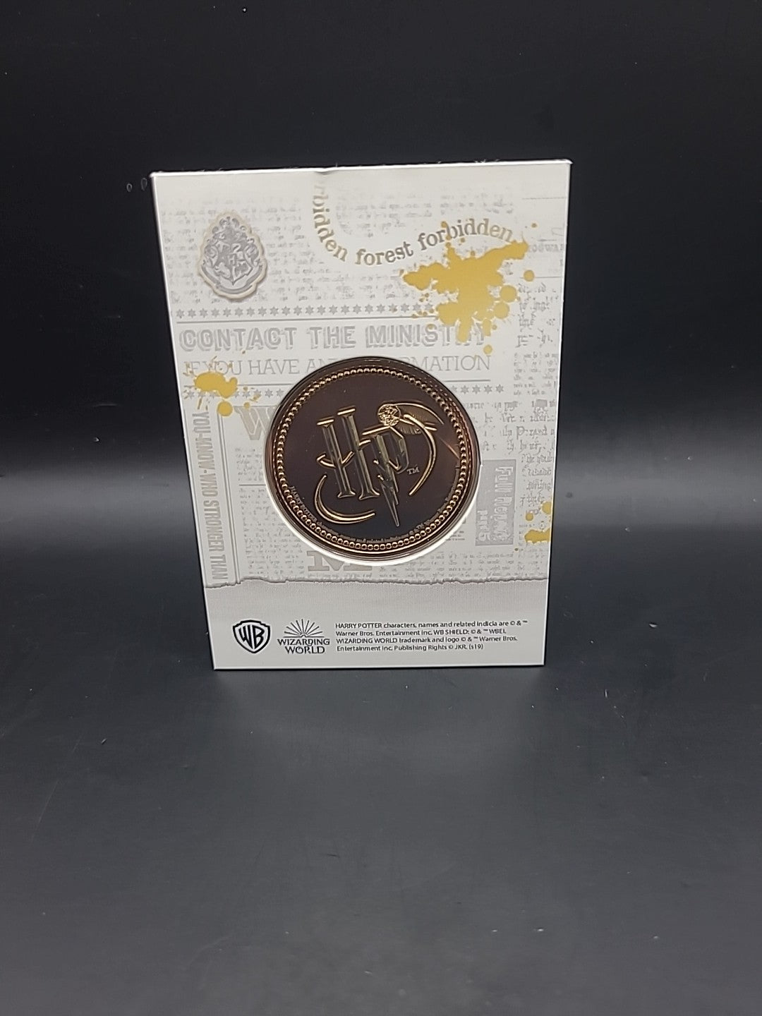 Harry Potter Medal Coin Collection - Magical Creatures - Fawkes 