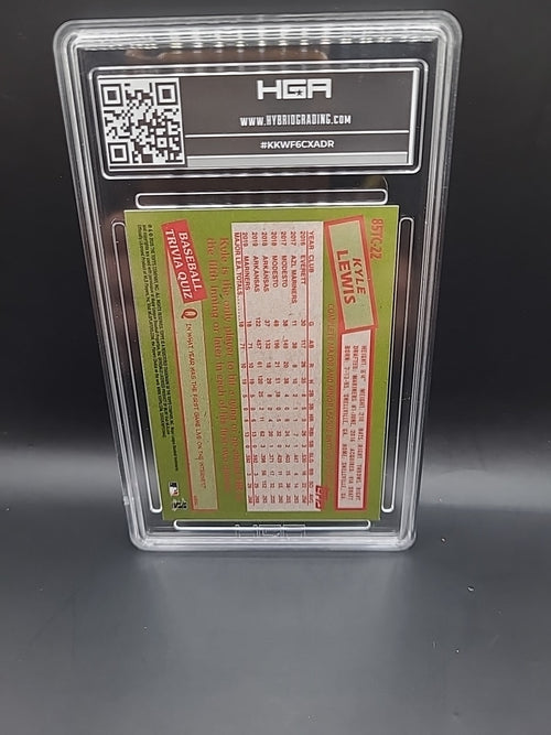 2020 TOPPS CHROME 1985 TOPPS KYLE LEWIS #85TC22 GEM MINT 9.5 HGA