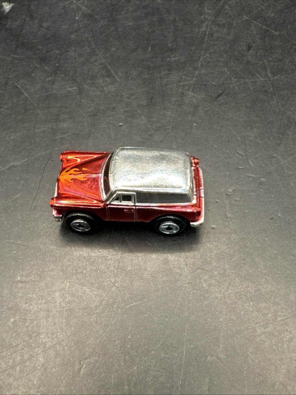 Micro Machines 53 Chevy Sedan, RARE Chrome Red, Galoob, 1989, Original.