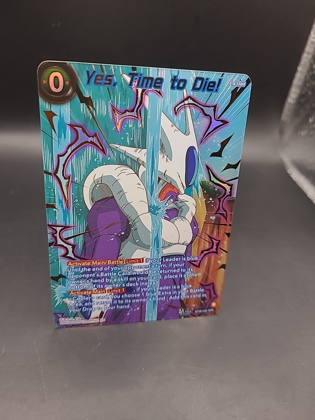Yes, Time To Die! - BT29-040 SPR - Fearsome Rivals - Dragon Ball TCG