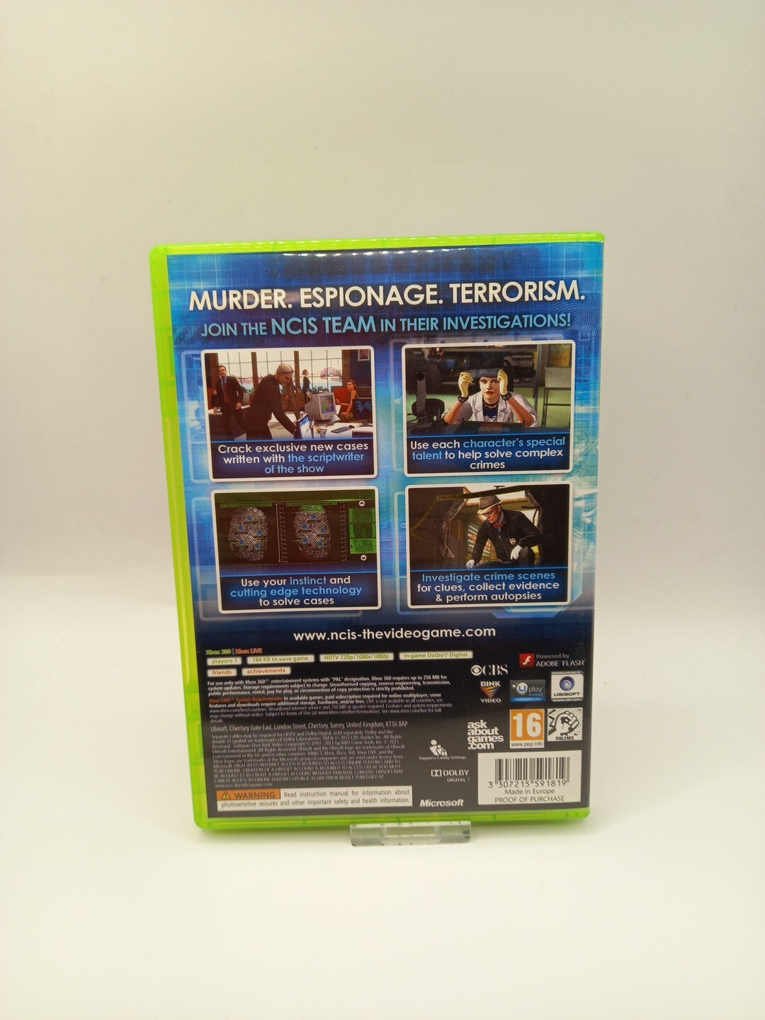 NCIS: Xbox 360 Game