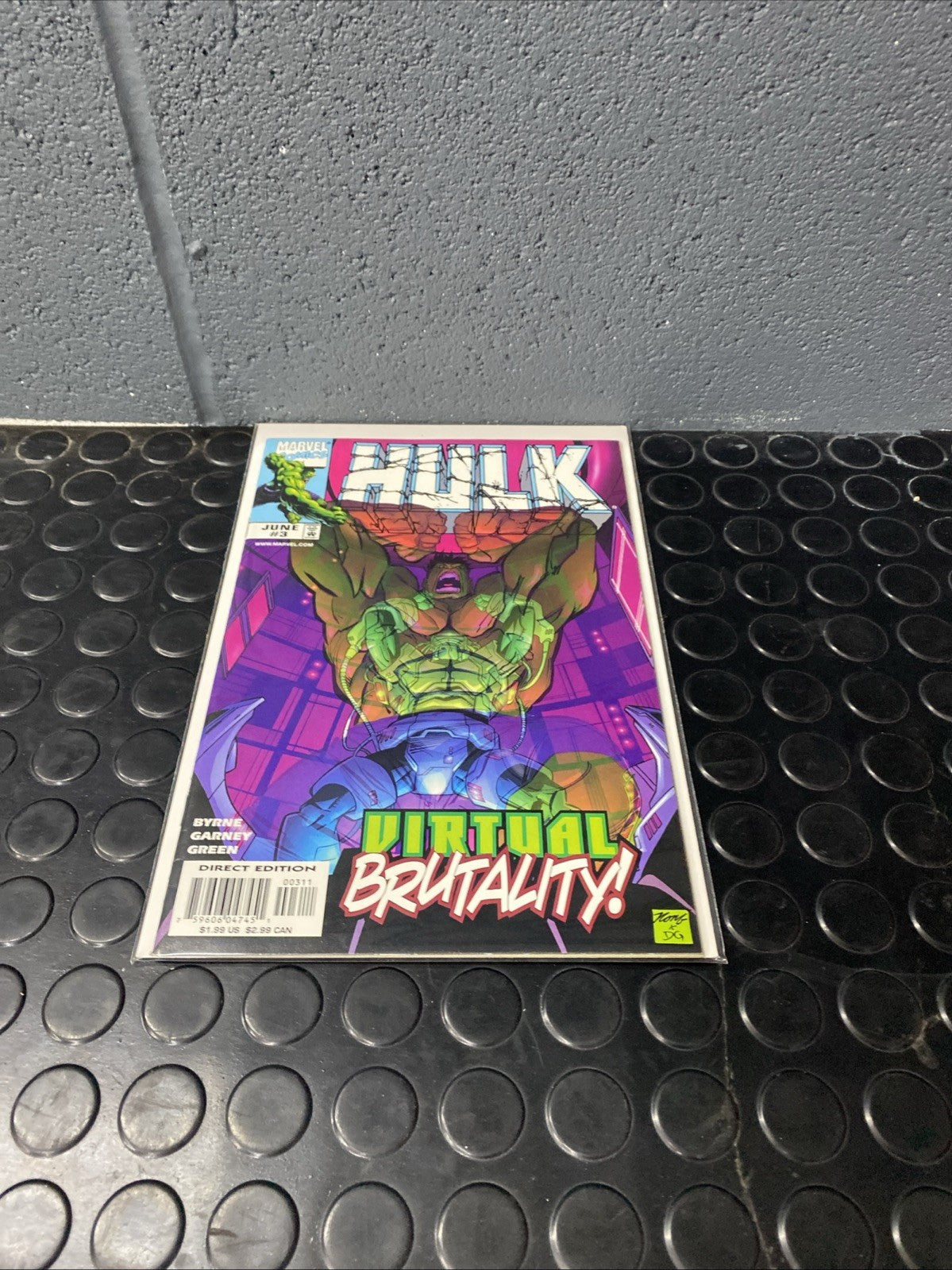 Hulk 3 Virtual Brutality DC Comics