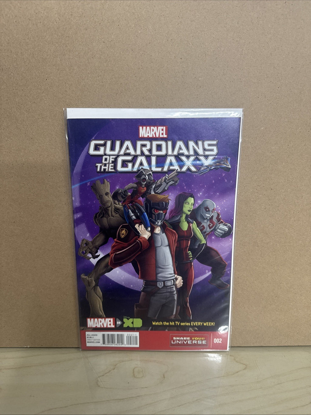 Marvel Comic Guardians of the Galaxy  Comic Book Direct Edition 002