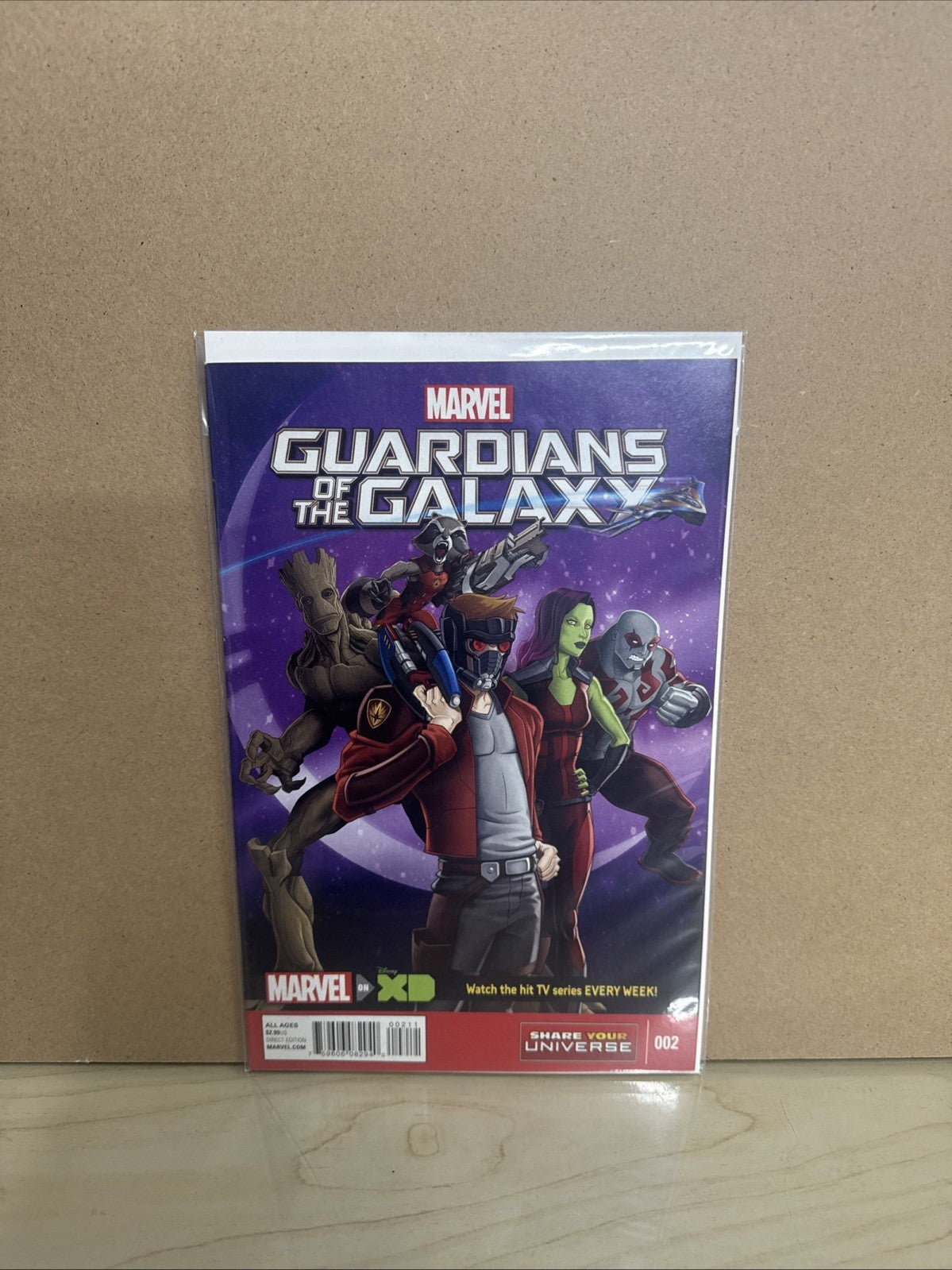 Marvel Comic Guardians of the Galaxy  Comic Book Direct Edition 002
