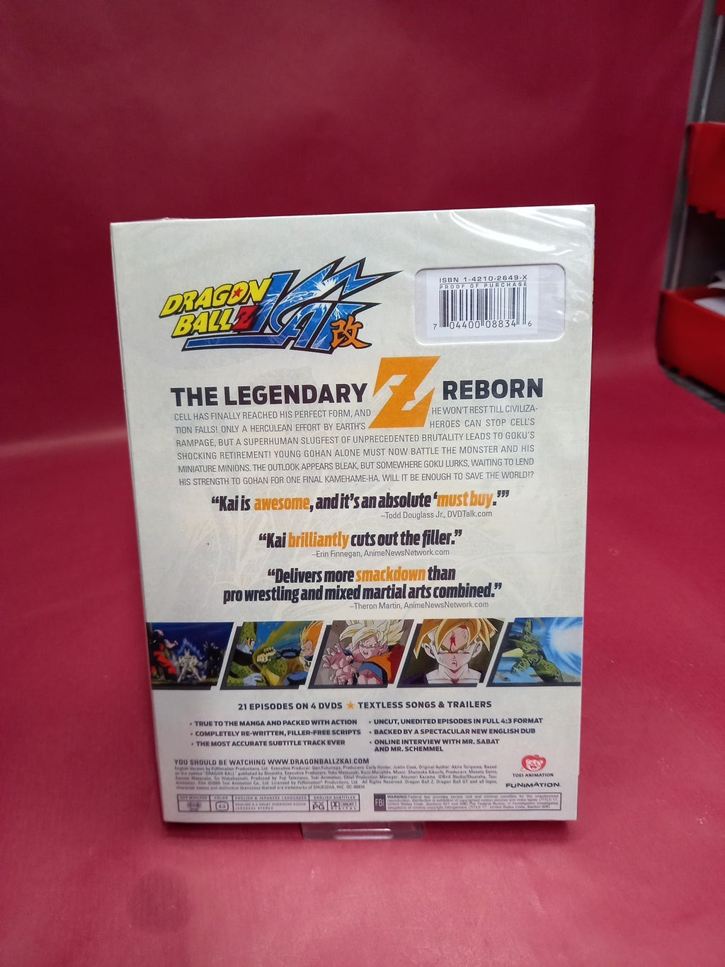 Dragon Ball Z Kai: Season 4 (DVD) Sean Schemmel Christopher R. Sabat NTSC 