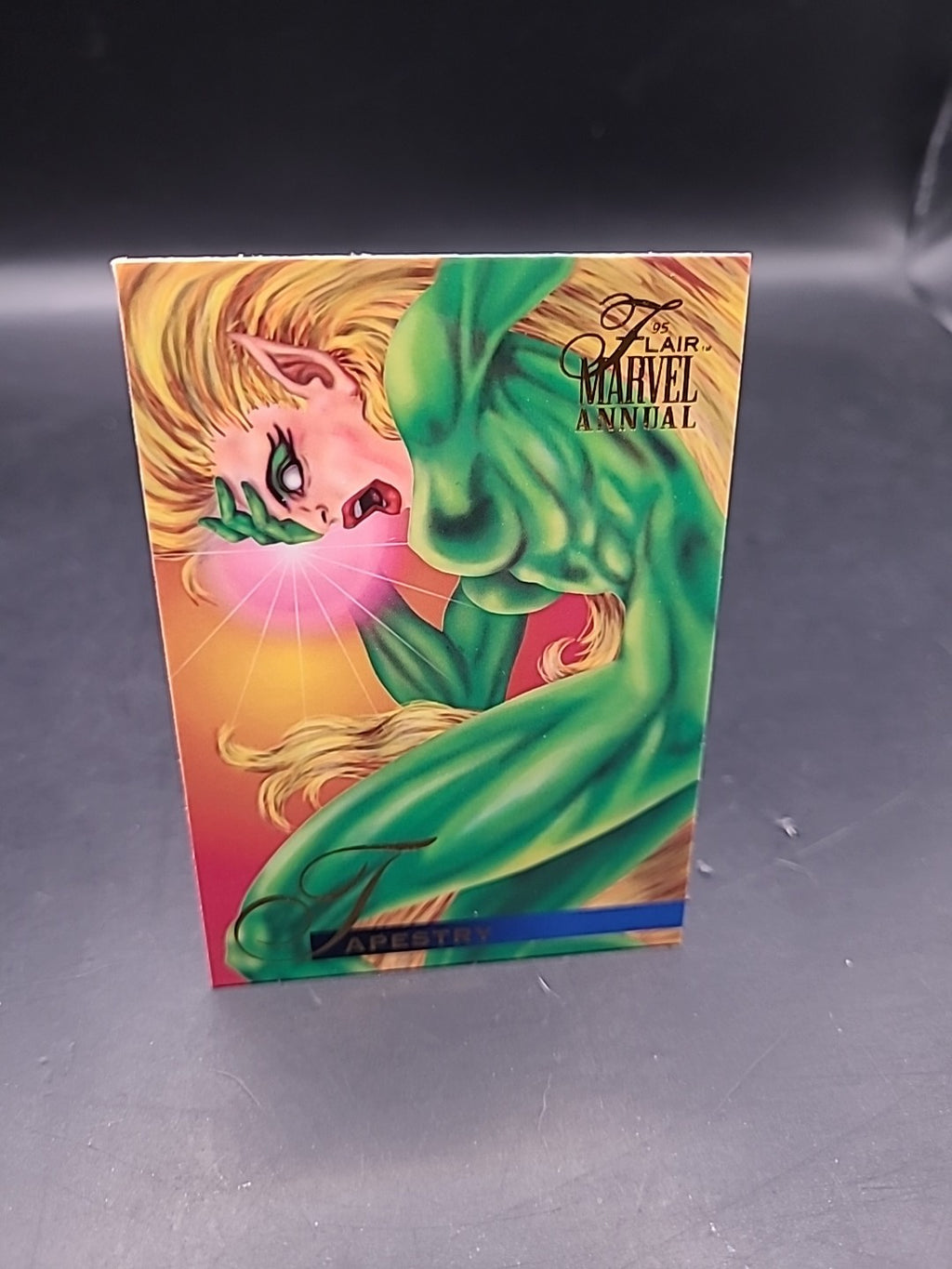 Tapestry 1995 Flair Marvel Annual Card #37  Card 