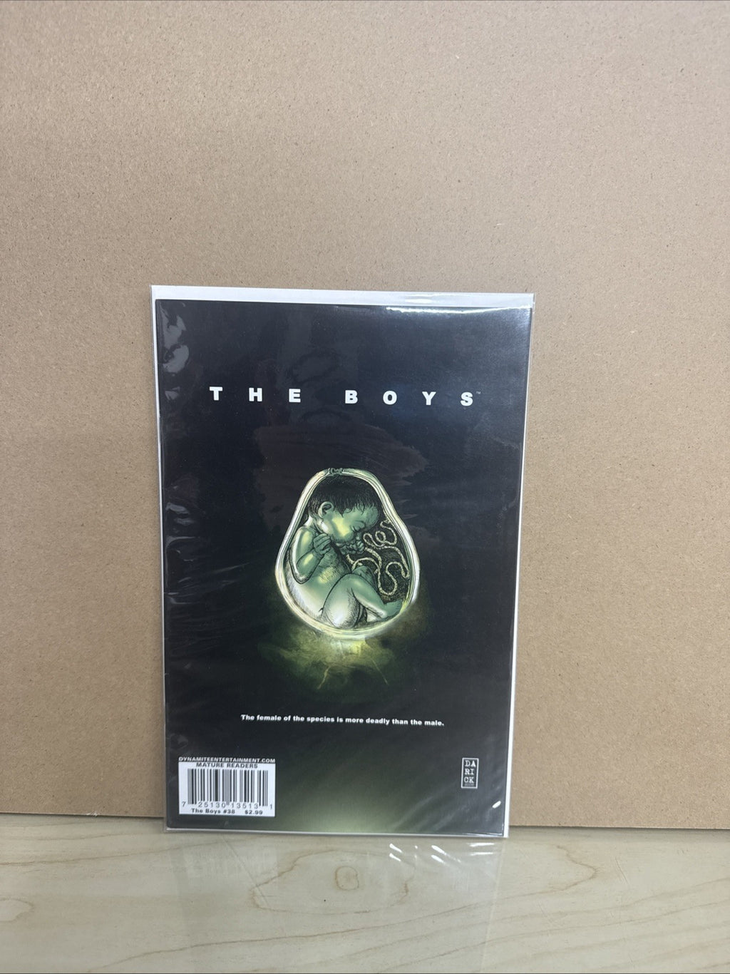 The Boys 38 From 2009 By Dynamite Entertainment Alien Homage Cover