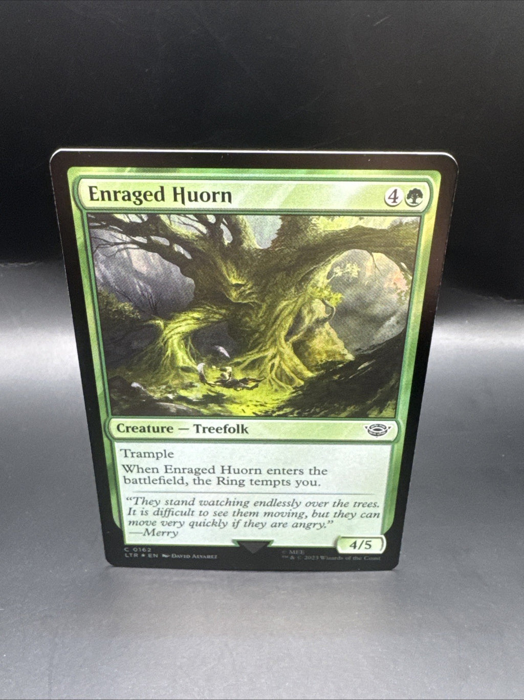 [MTG] Enraged Huorn Foil + 1 Regular Card C0162