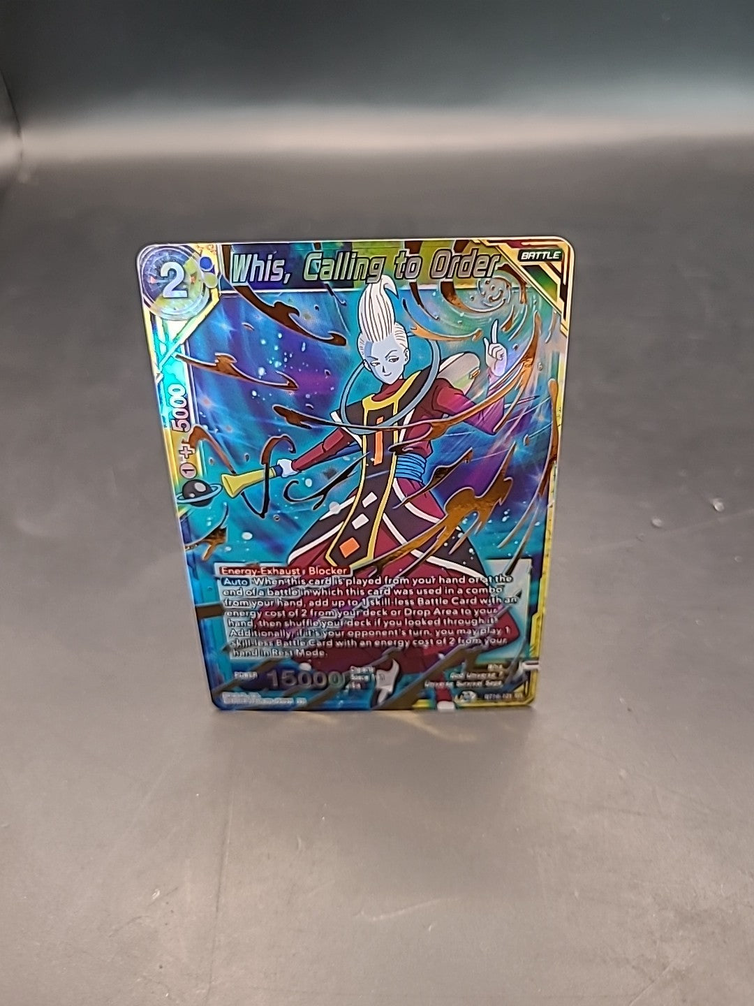 Whis, Calling to Order BT16-131 SR DBS Card Game