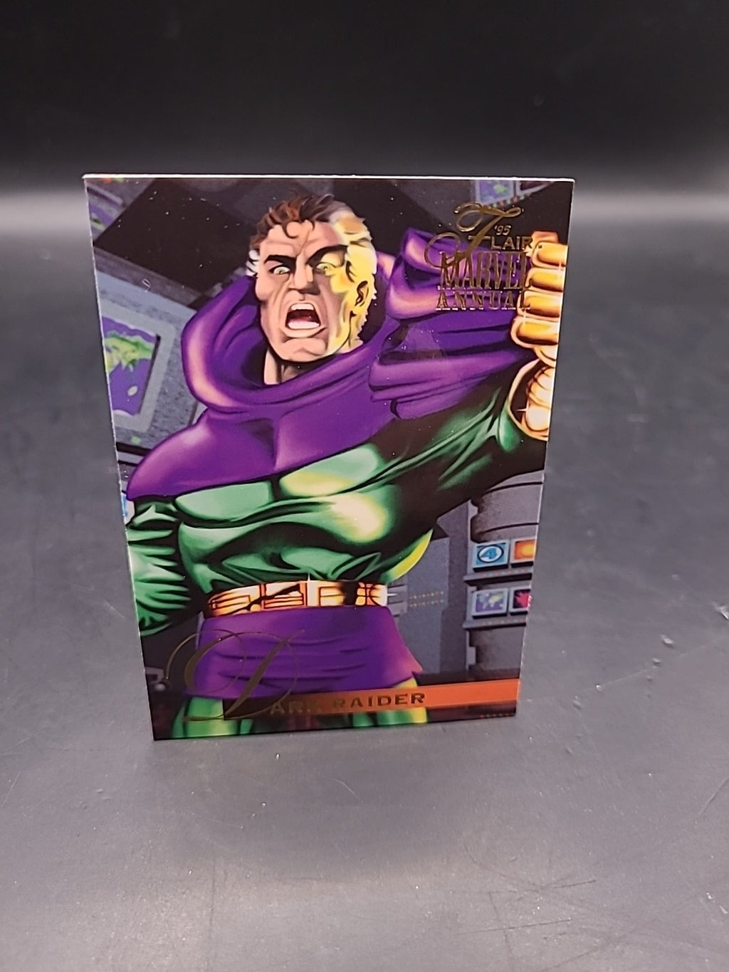 Dark Raider 1995 Flair Marvel Annual #78 Trading Card
