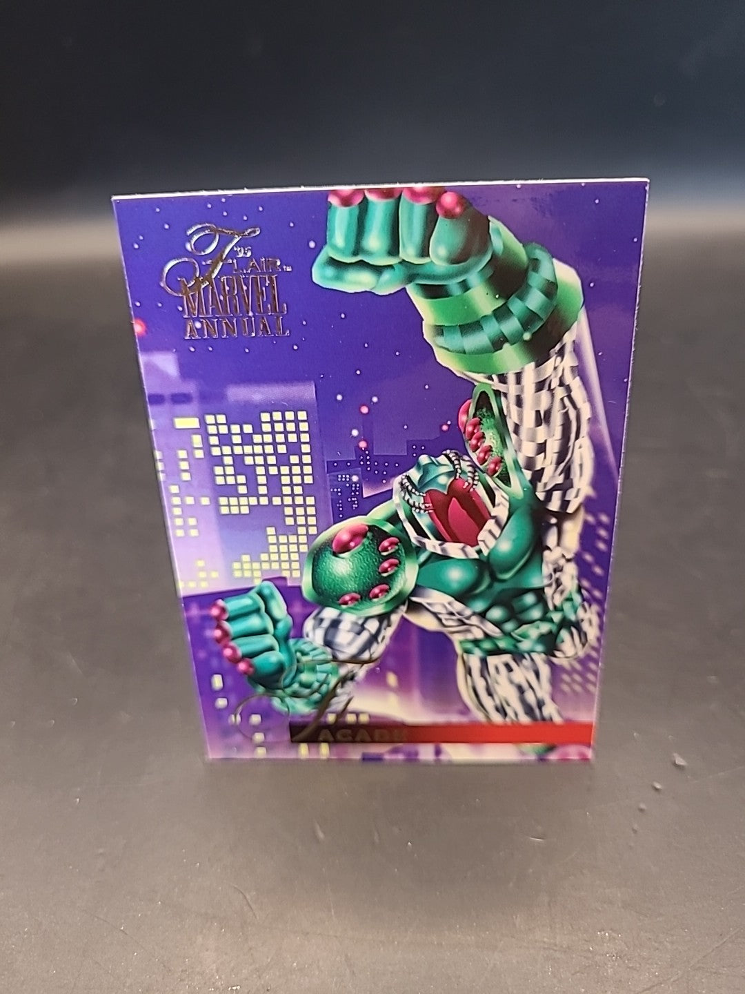 1995 Flair Marvel Annual #54 Facade