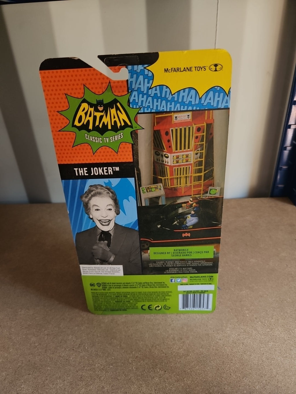 Batman Classic TV Series The Joker Black & White Figure McFarlane Toys