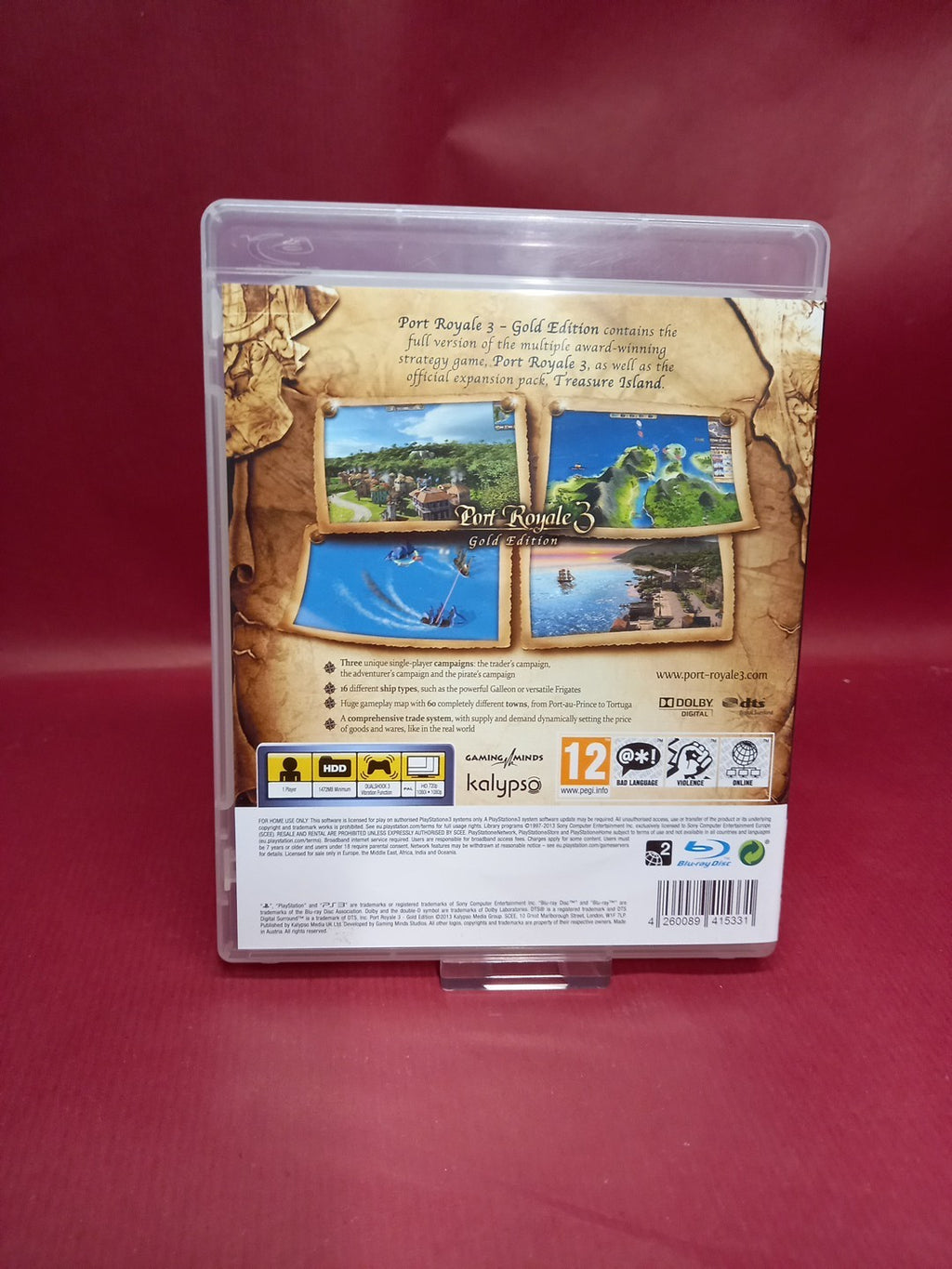 Port Royale 3 -- Gold Edition (Sony PlayStation 3, 2013)