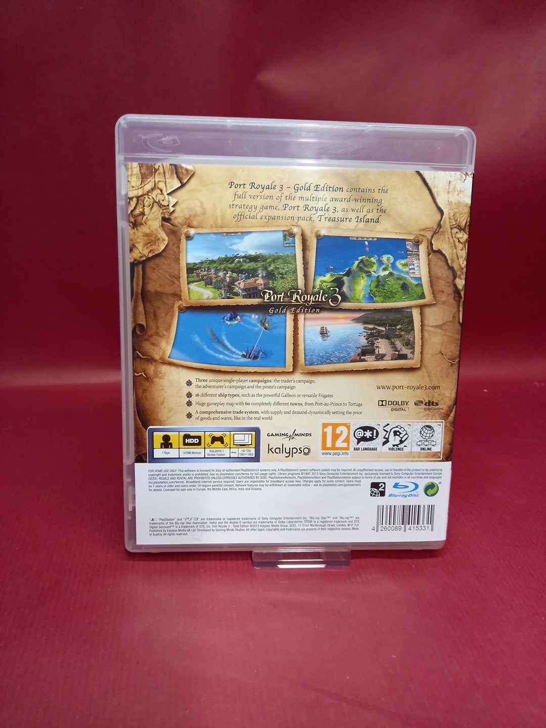 Port Royale 3 -- Gold Edition (Sony PlayStation 3, 2013)
