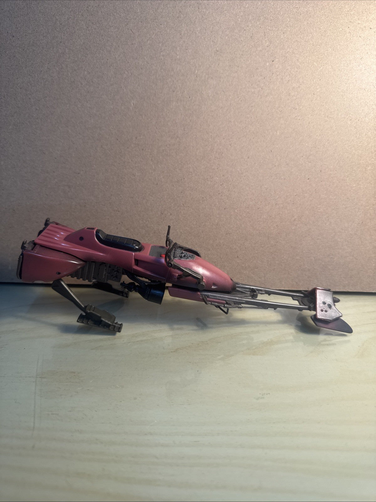 STAR WARS FIGURE 2002 SAGA COLLECTION AOTC CLONE TROOPER SPEEDER BIKE