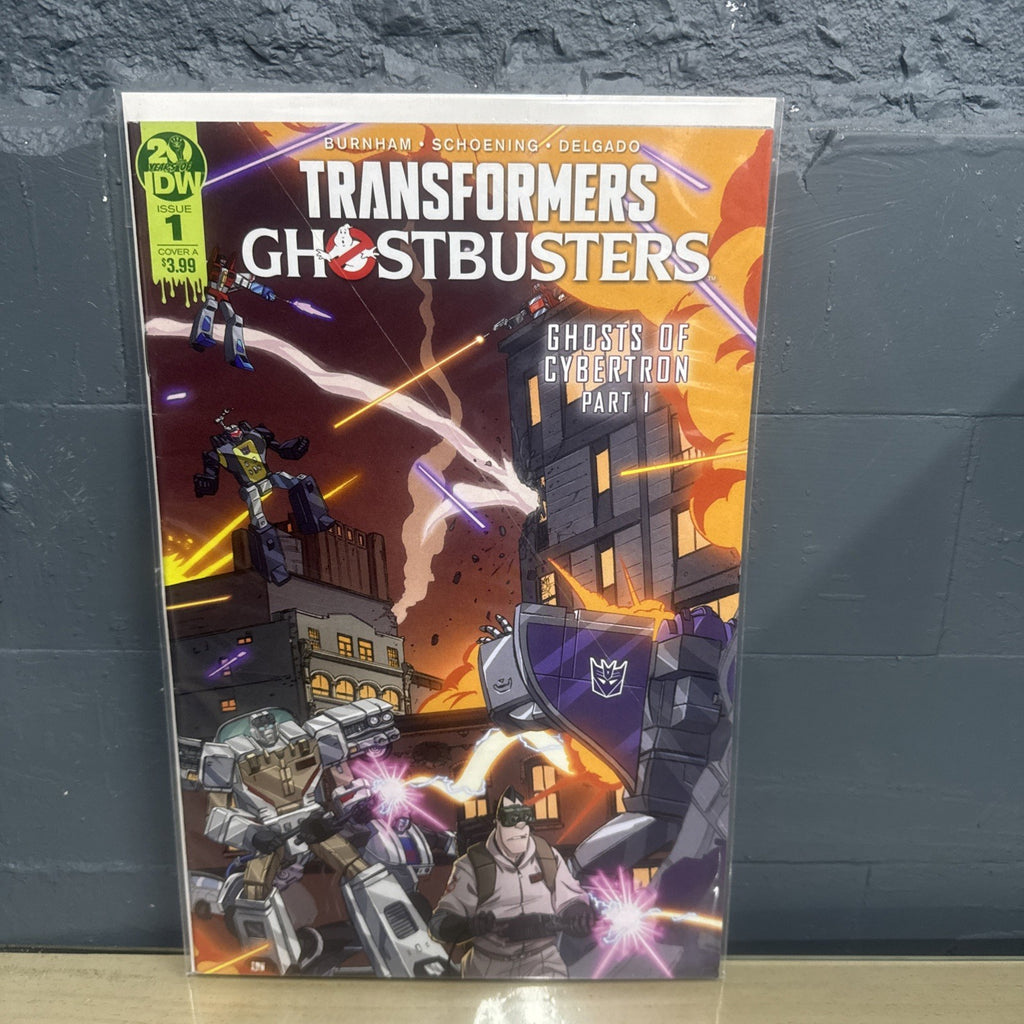IDW Comic Transformers Ghostbusters Ghosts of Cybertron Part 1 Cover A