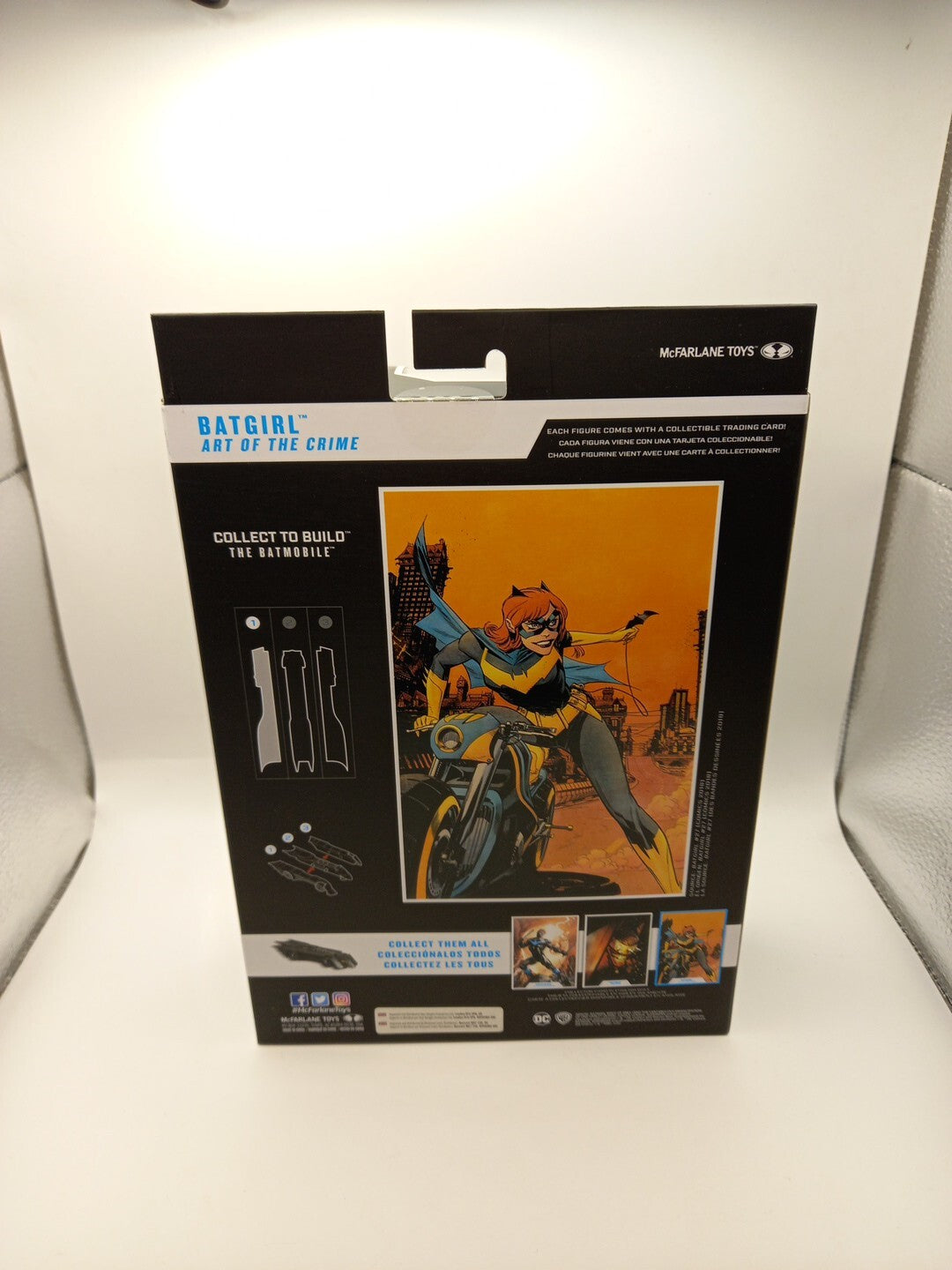 DC Multiverse Batgirl Art Of The Crime Mcfarlane 7" Figure