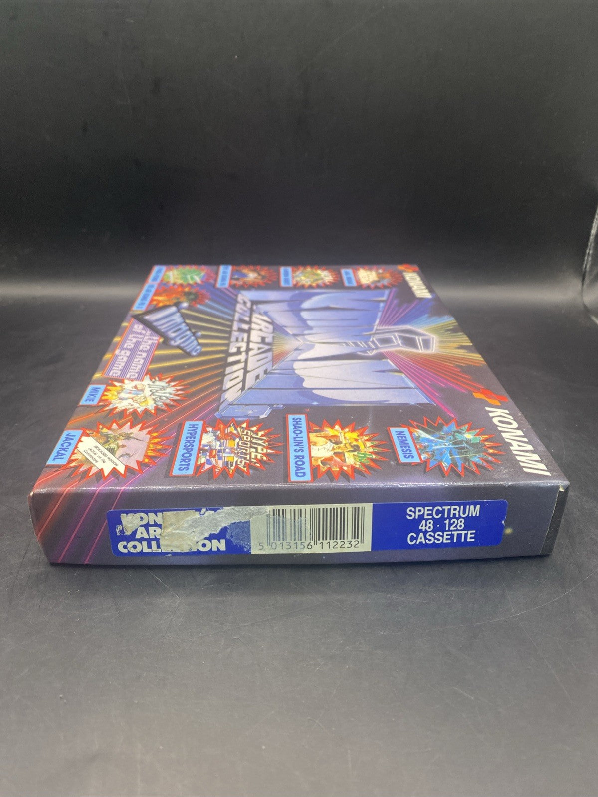VINTAGE SPECTRUM KONAMI ARCADE COLLECTION TAPE CASSETTE VIDEO GAME 464 664 6128