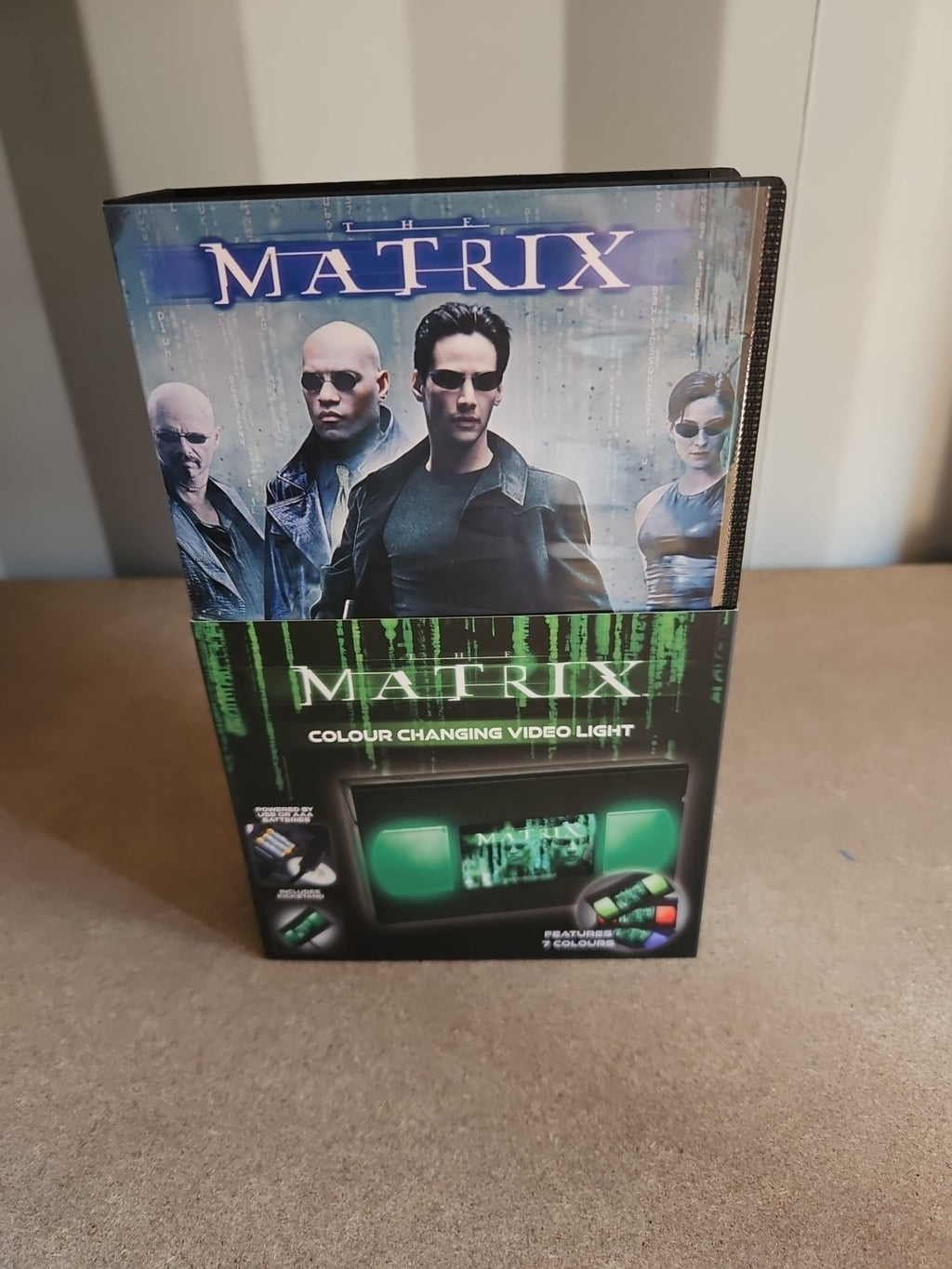 The Matrix LED VHS Video Tape Lamp Birthday Christmas Gift Idea Retro Light