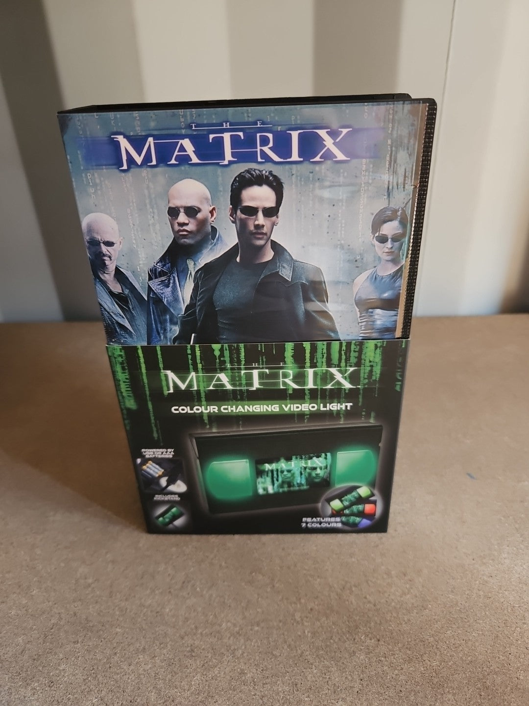 The Matrix LED VHS Video Tape Lamp Birthday Christmas Gift Idea Retro Light