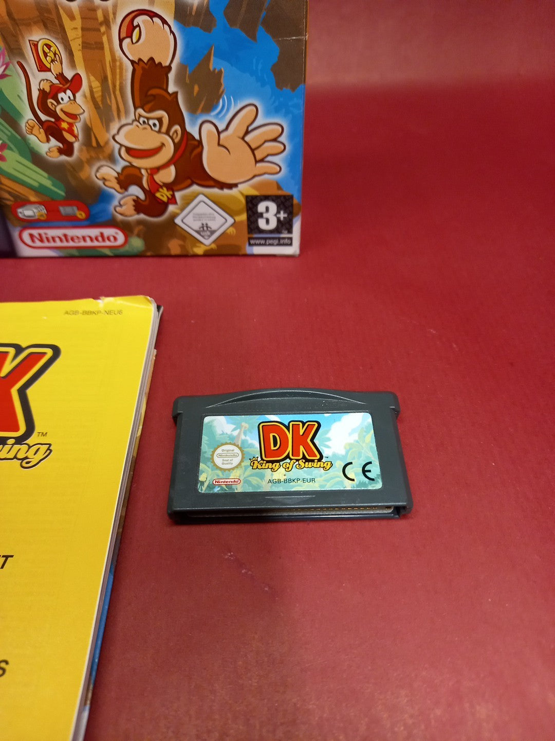 DK King Of Swing: Nintendo Game Boy Advance Game PAL
