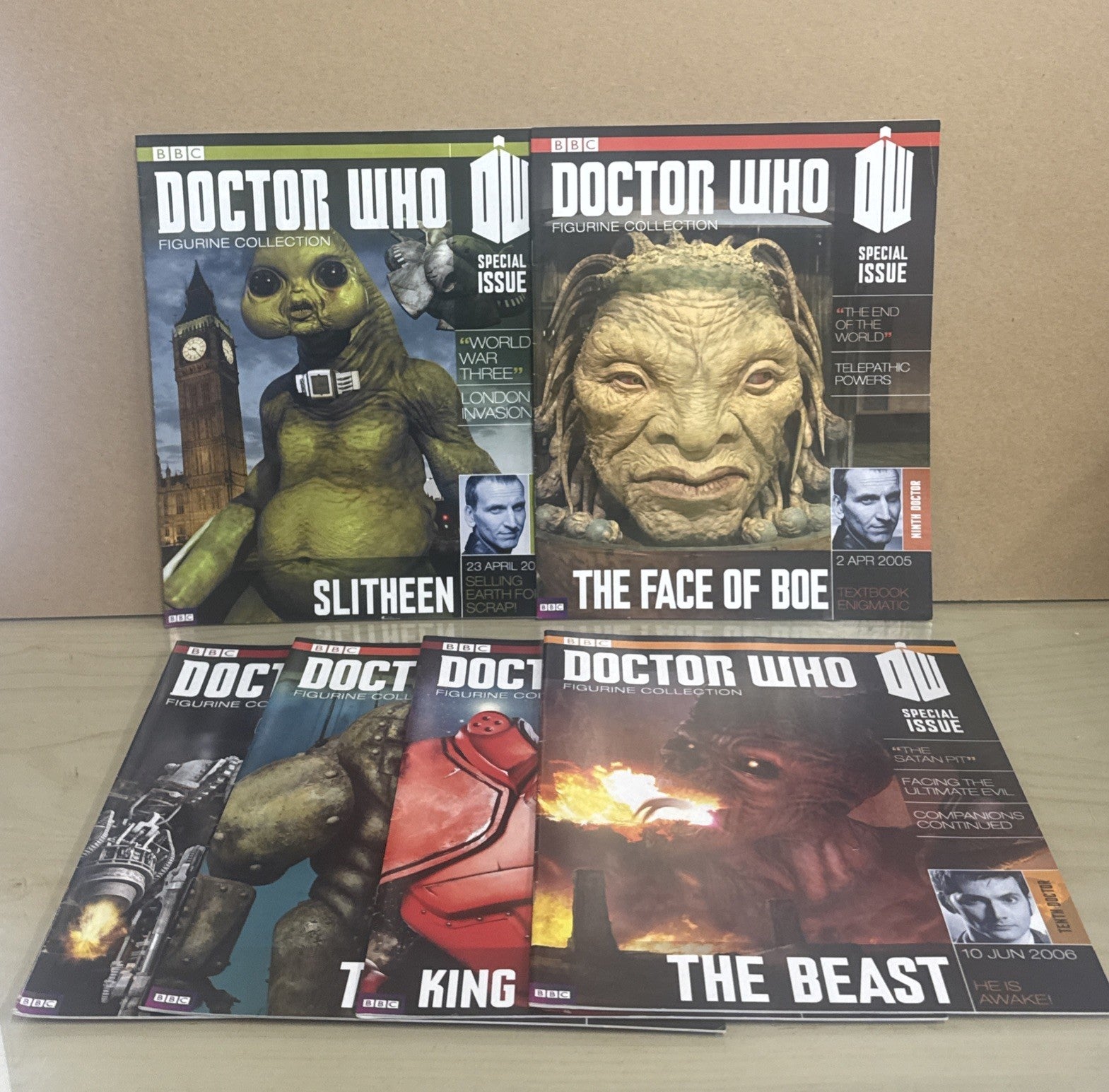 Doctor Dr Who Figurine Collection Magazine Bundle x32 ((Magazines Only))