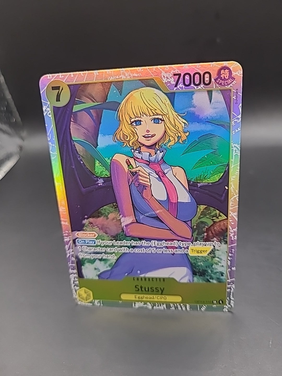 Stussy OP13-110 SR Carrying on His Will  One Piece Card Japanese/A2
