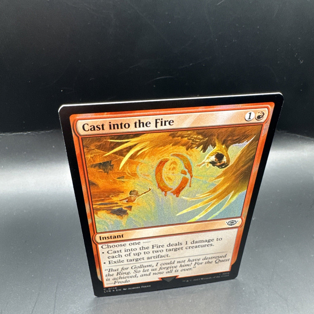 Lord of the Rings Cast into the Fire Foil C0118