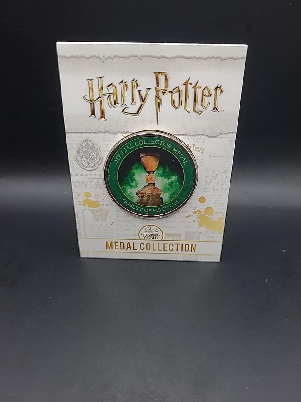 Harry Potter Medal Coin Collection - Artefacts And Spells - Goblet Of Fire Cup 