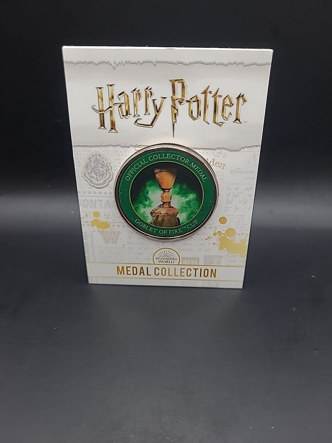 Harry Potter Medal Coin Collection - Artefacts And Spells - Goblet Of Fire Cup 