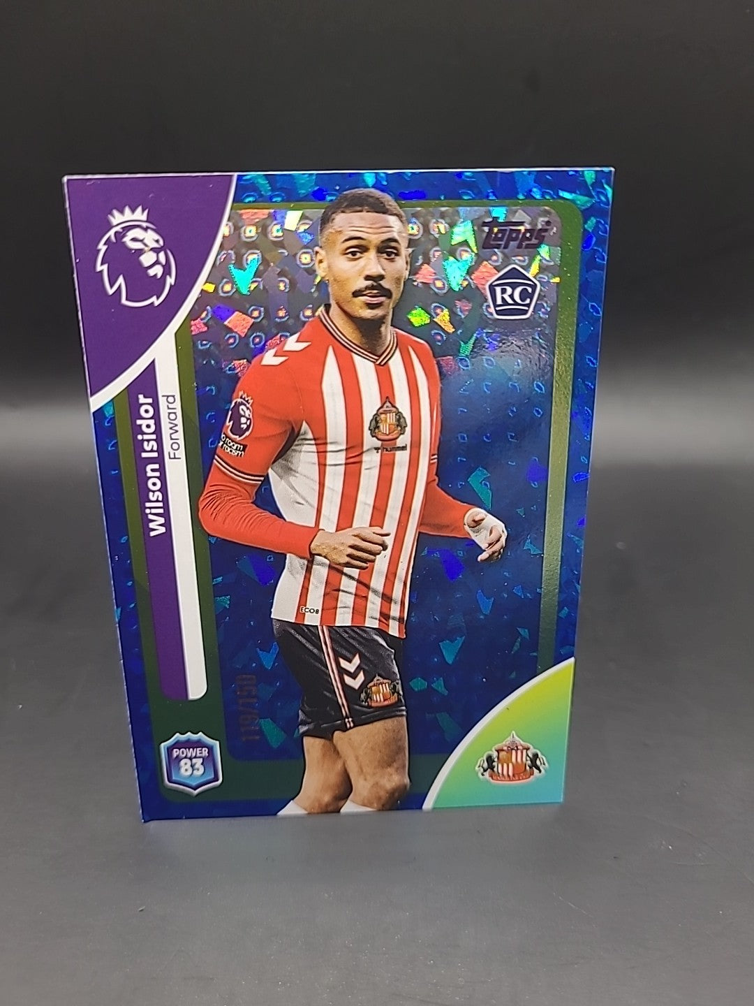 Topps Premier League 2025-26 BLUE FOIL Parallel 357 Wilson Isidor #119/150
