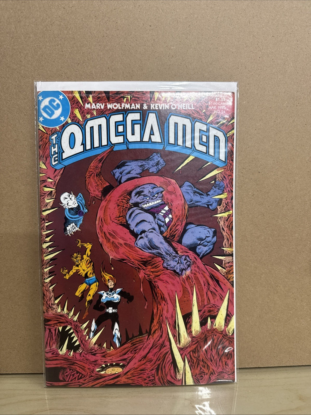 DC 1985 the Omega Men Comic # 24  Very Good