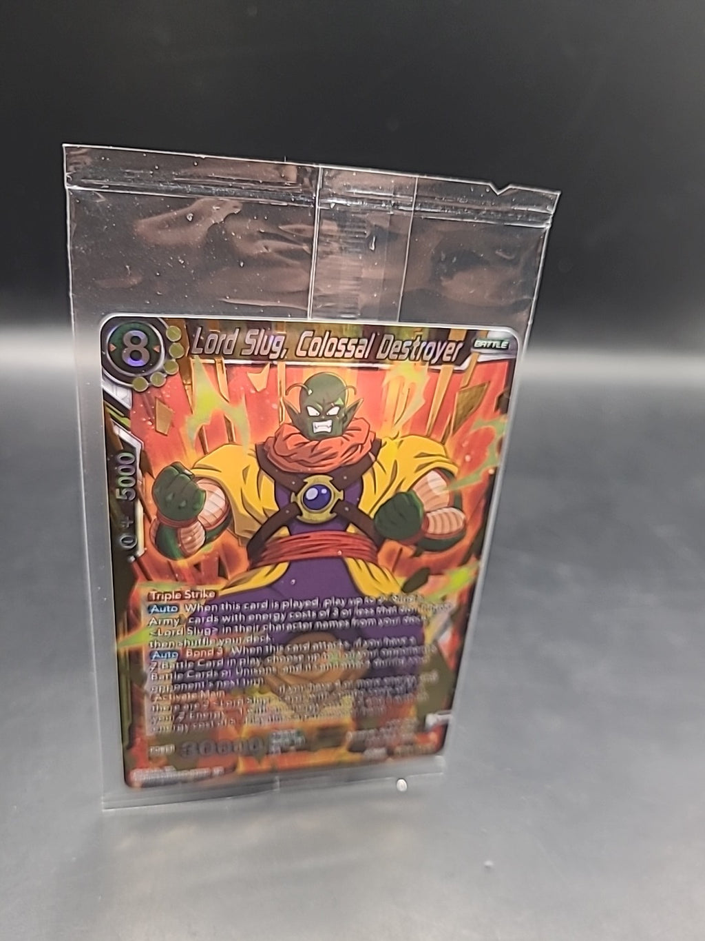 Lord Slug, Colossal Destroyer BT19-112 SR FOIL DBS Fighter's Ambition - Sealed