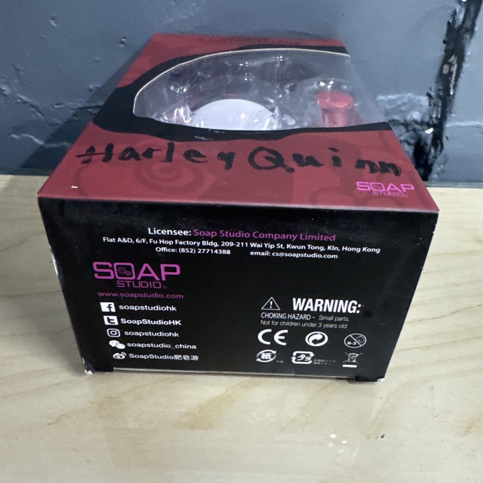 SOAP Studio B.WING X Justice League DC Harley Quinn Figure Bnib