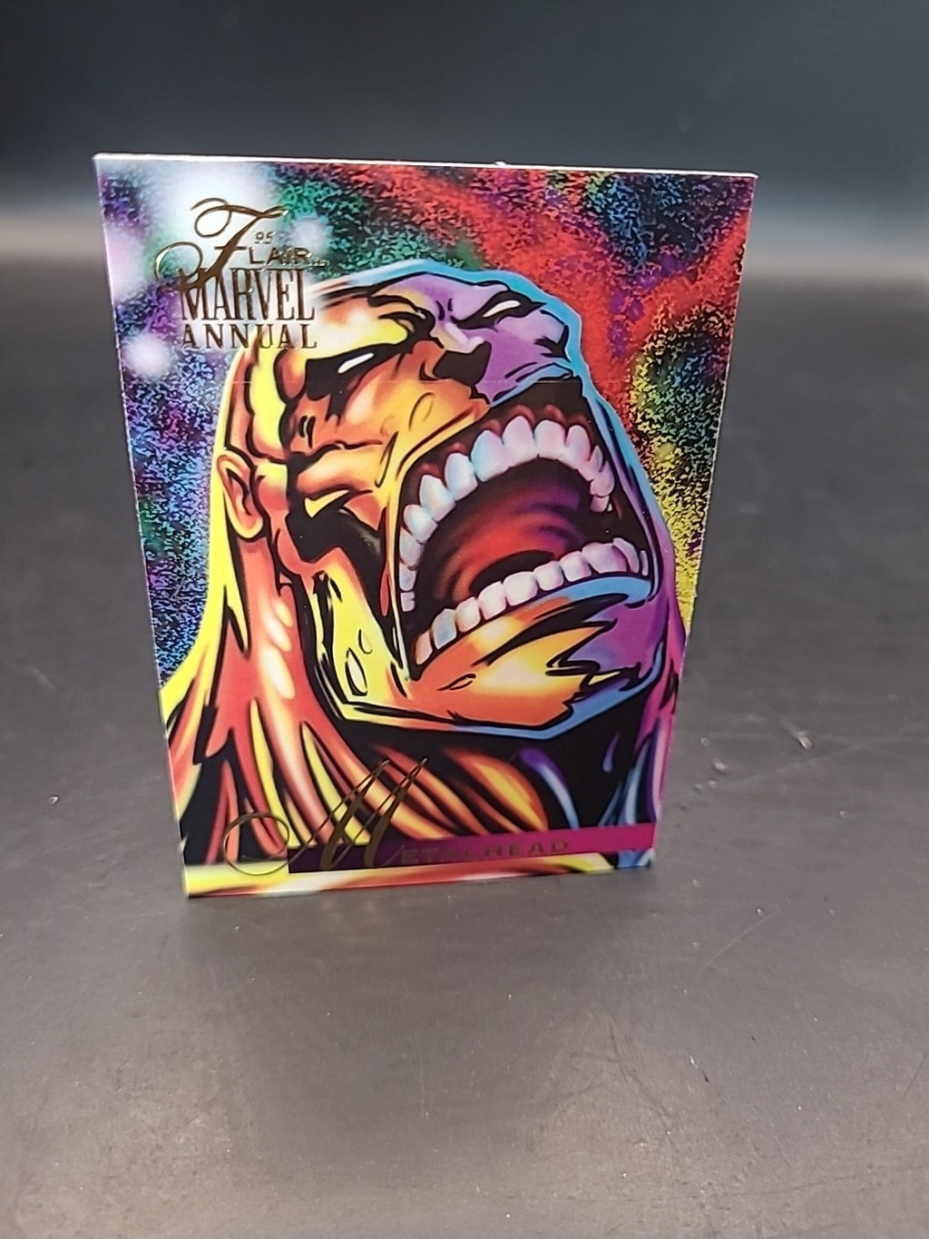METALHEAD / 1995 Fleer Flair Marvel Annual BASE Trading Card #104