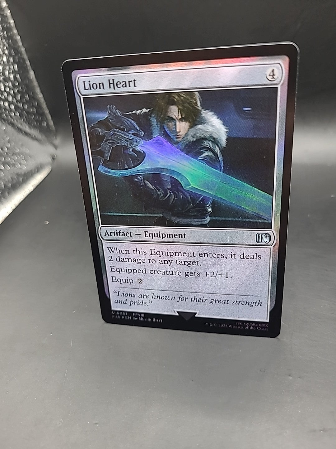 Lion Heart Final Fantasy Foil 261 NM/M - MTG