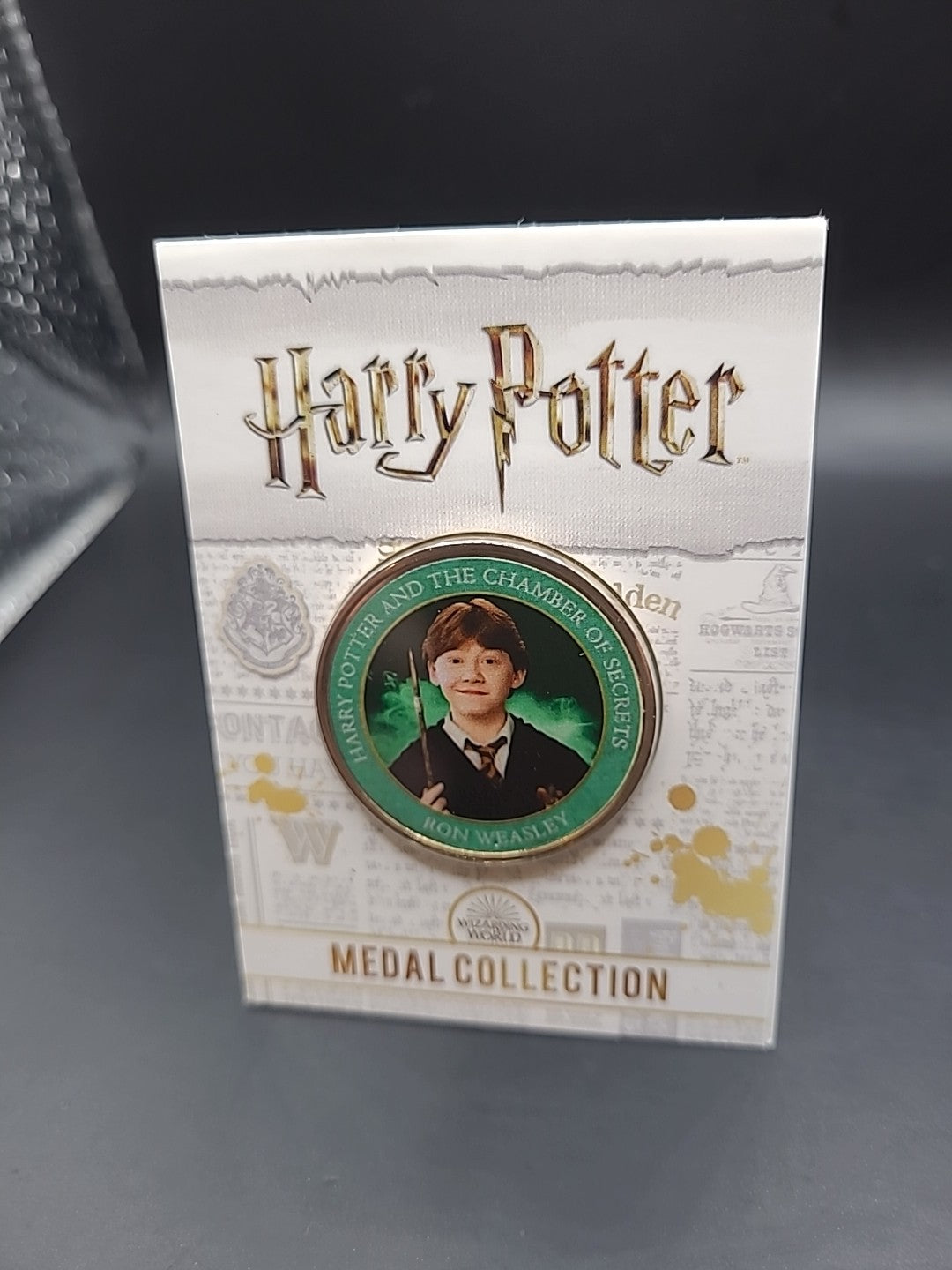 Harry Potter Medal Coin Collection - Chamber Of Secrets - Ron Weasley