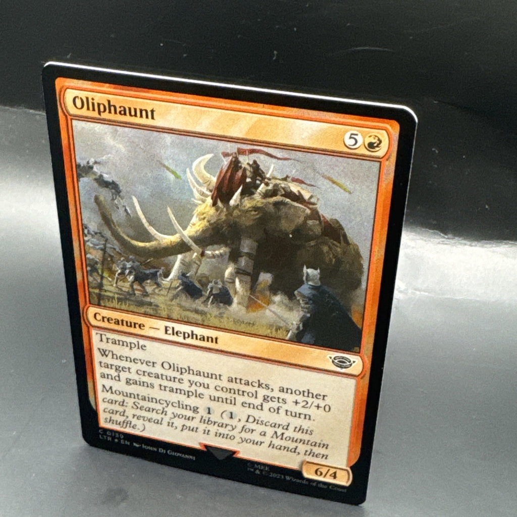 MTG Oliphaunt (Foil) C0139 Lord of the Rings + 1 Regular Card
