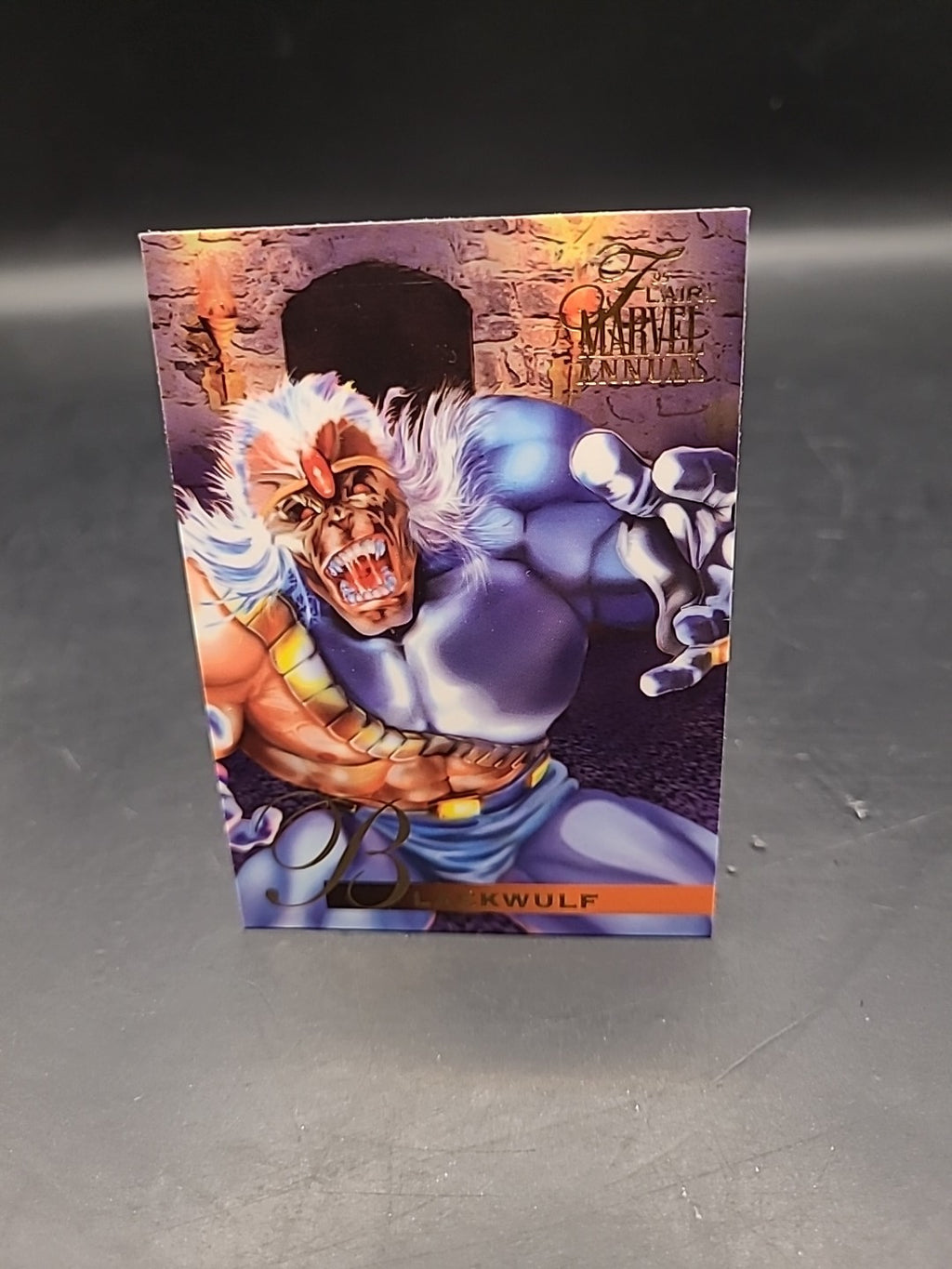 Blackwulf 1995 Flair Marvel Annual Card #87 (NM)