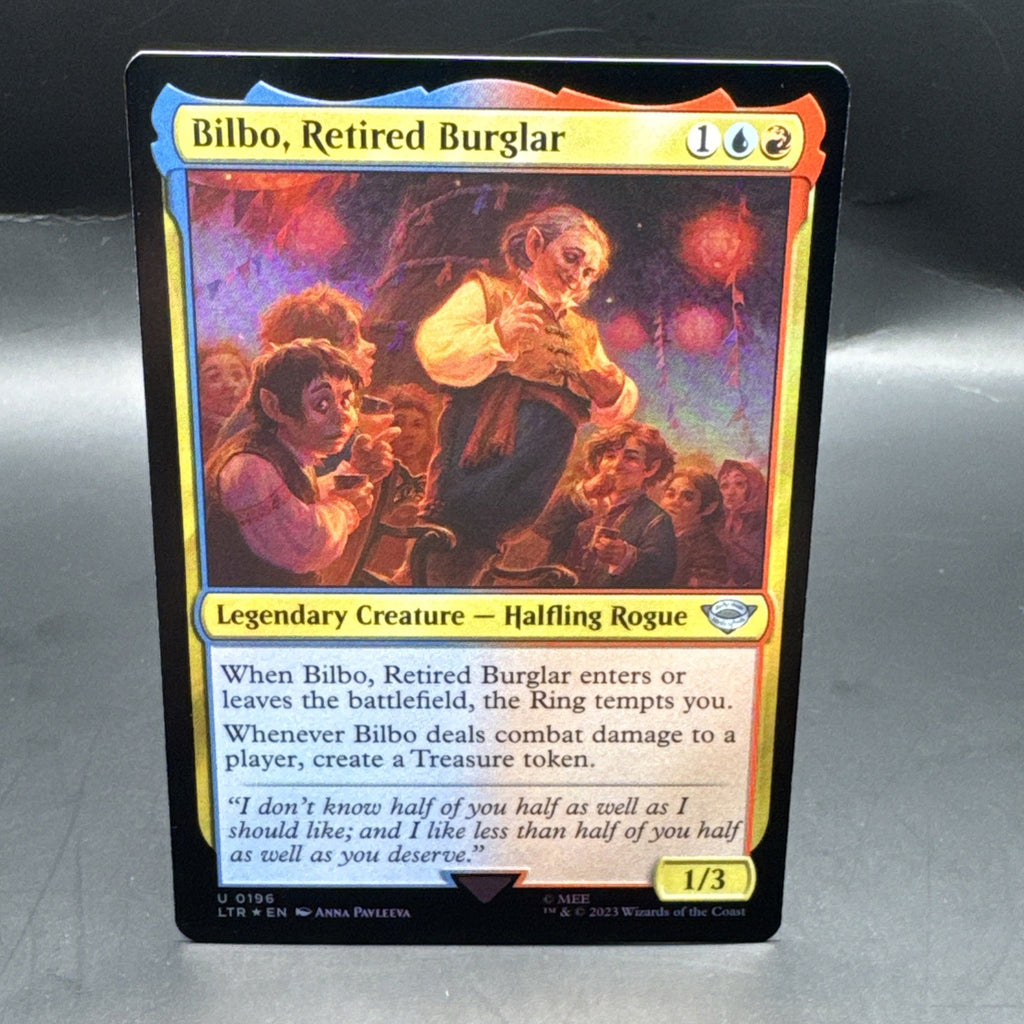 MTG Bilbo, Retired Burglar FOIL LTR U0196