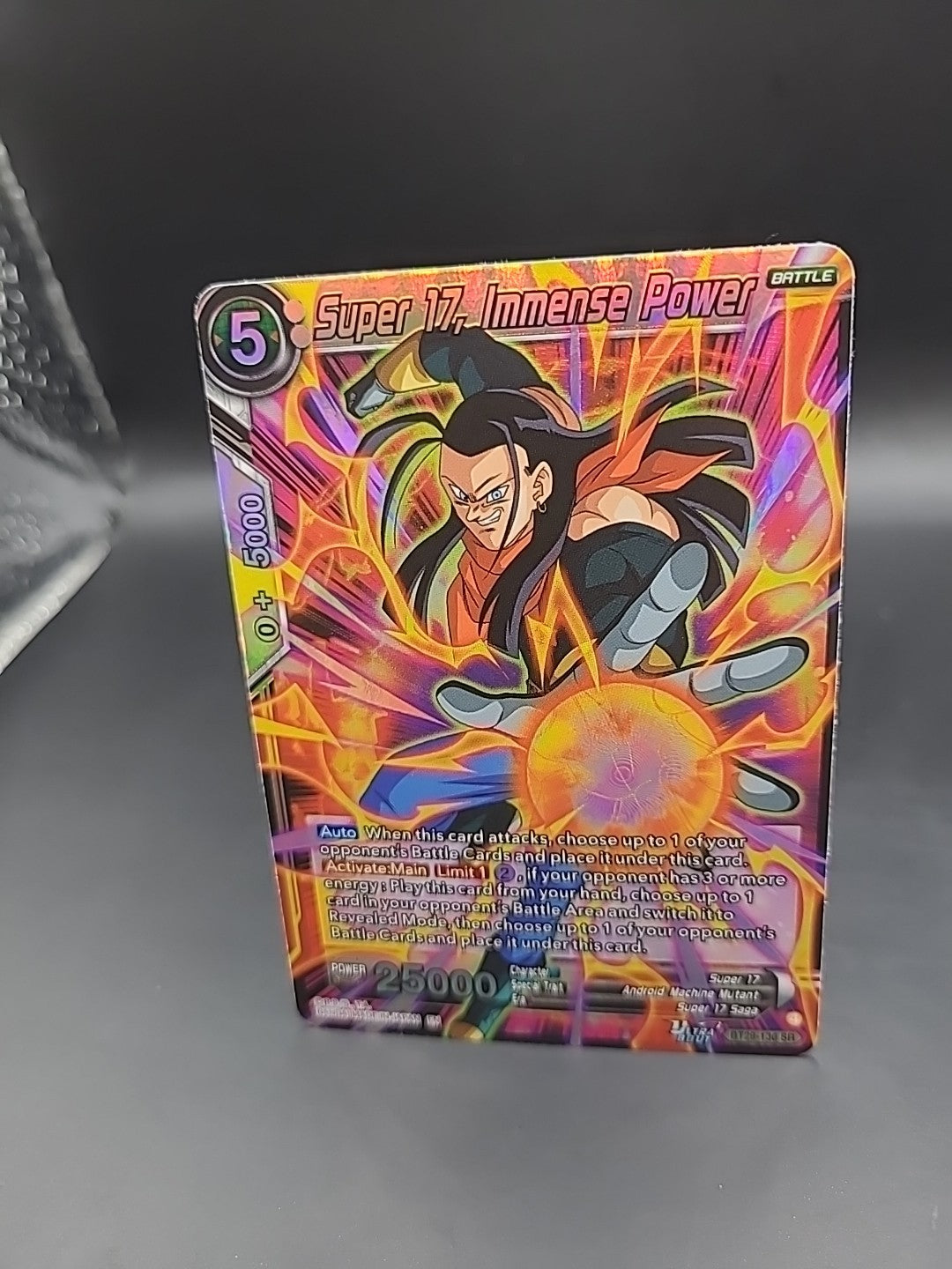 Super 17, Immense Power BT29-136 SR - Dragon Ball Super Card Game